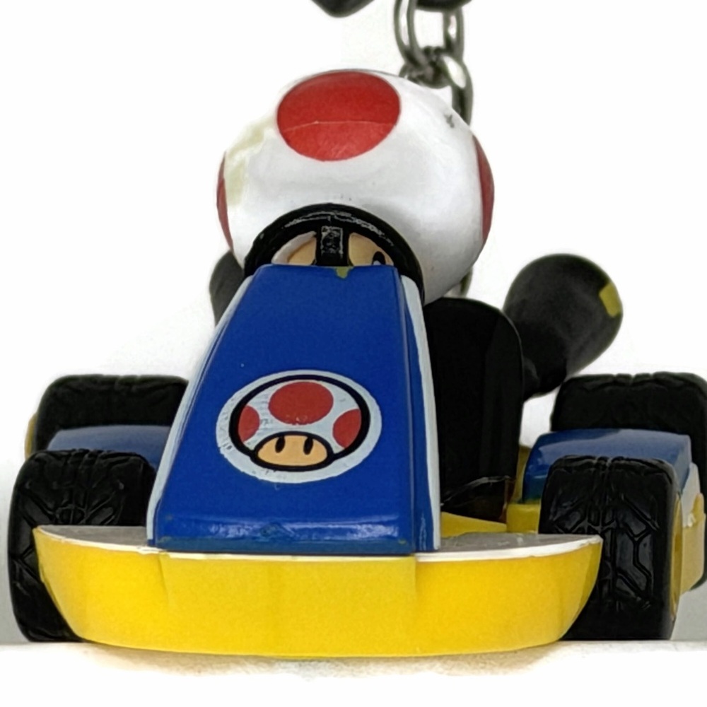 Nintendo Super Mario Kart Toad Backpack Buddies Keychain